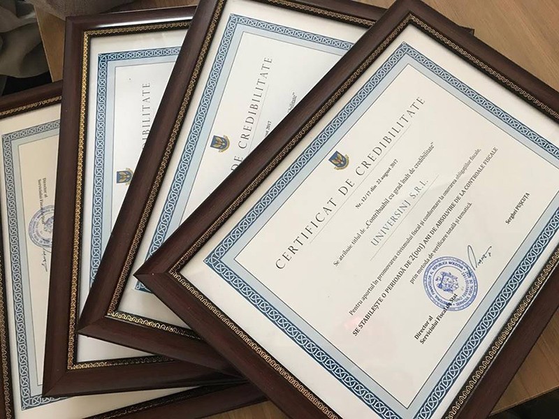 Un nou Regulament aferent stimulării morale (nonfinanciare) a contribuabililor onești urmează a fi aprobat