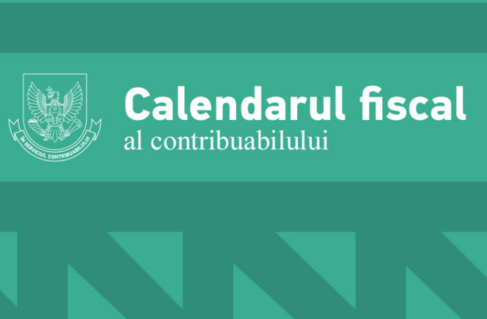 Calendarul fiscal al contribuabilului pentru luna august 2020