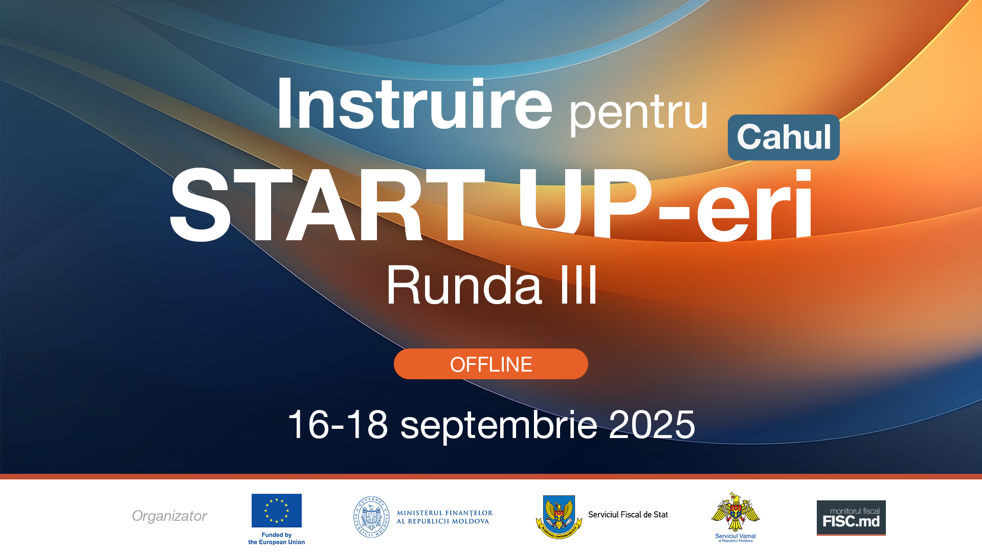 Runda III a instruirilor gratuite pentru antreprenorii începători va avea loc la Cahul