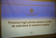 Sistemul unitar de salarizare în sectorul bugetar, examinat la Guvern