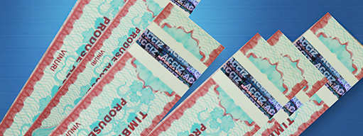 Design-ul mărcii „Timbru de acciz/Timbru de consum” va fi modificat