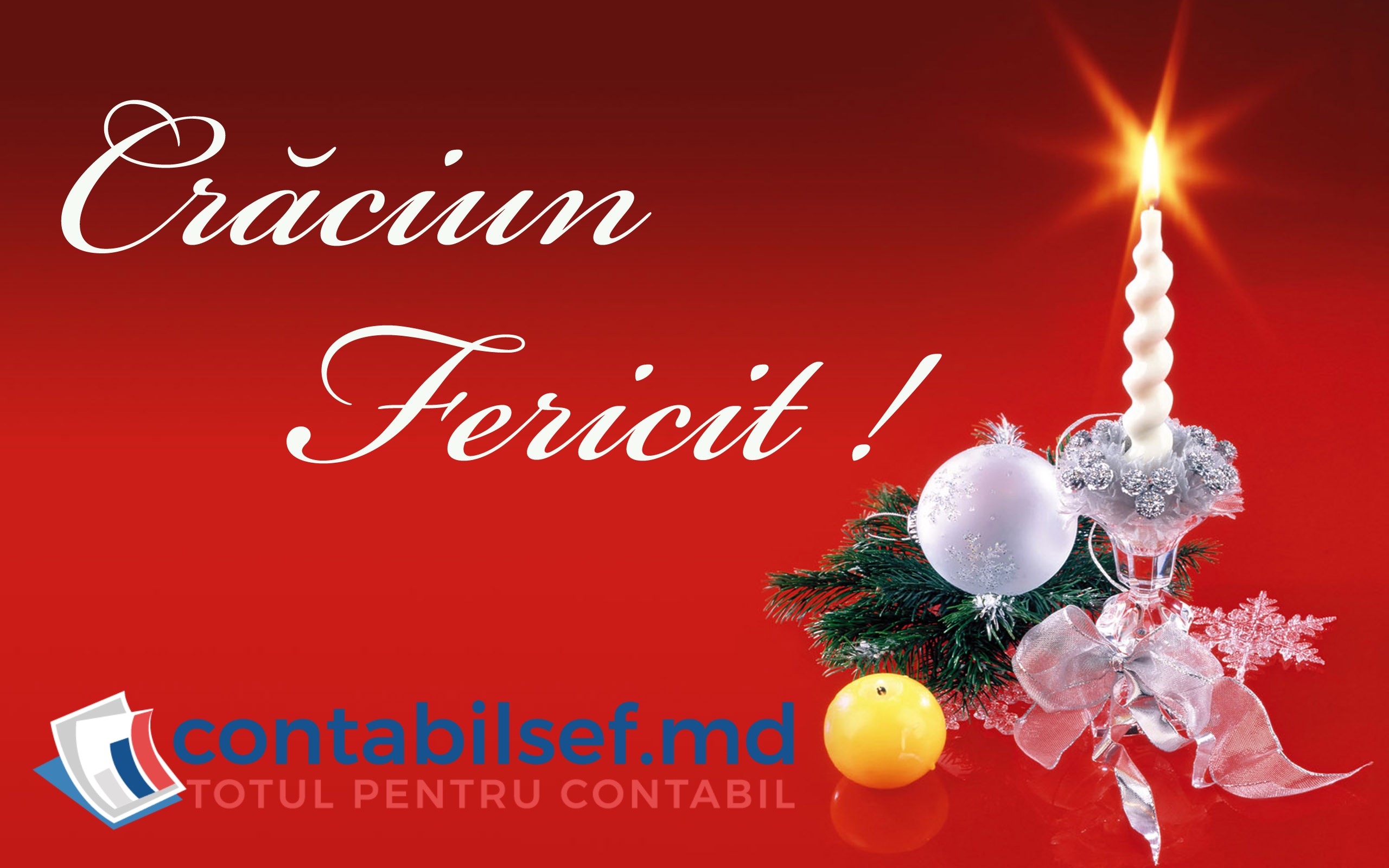 Contabilsef.md vă urează un Crăciun Fericit!