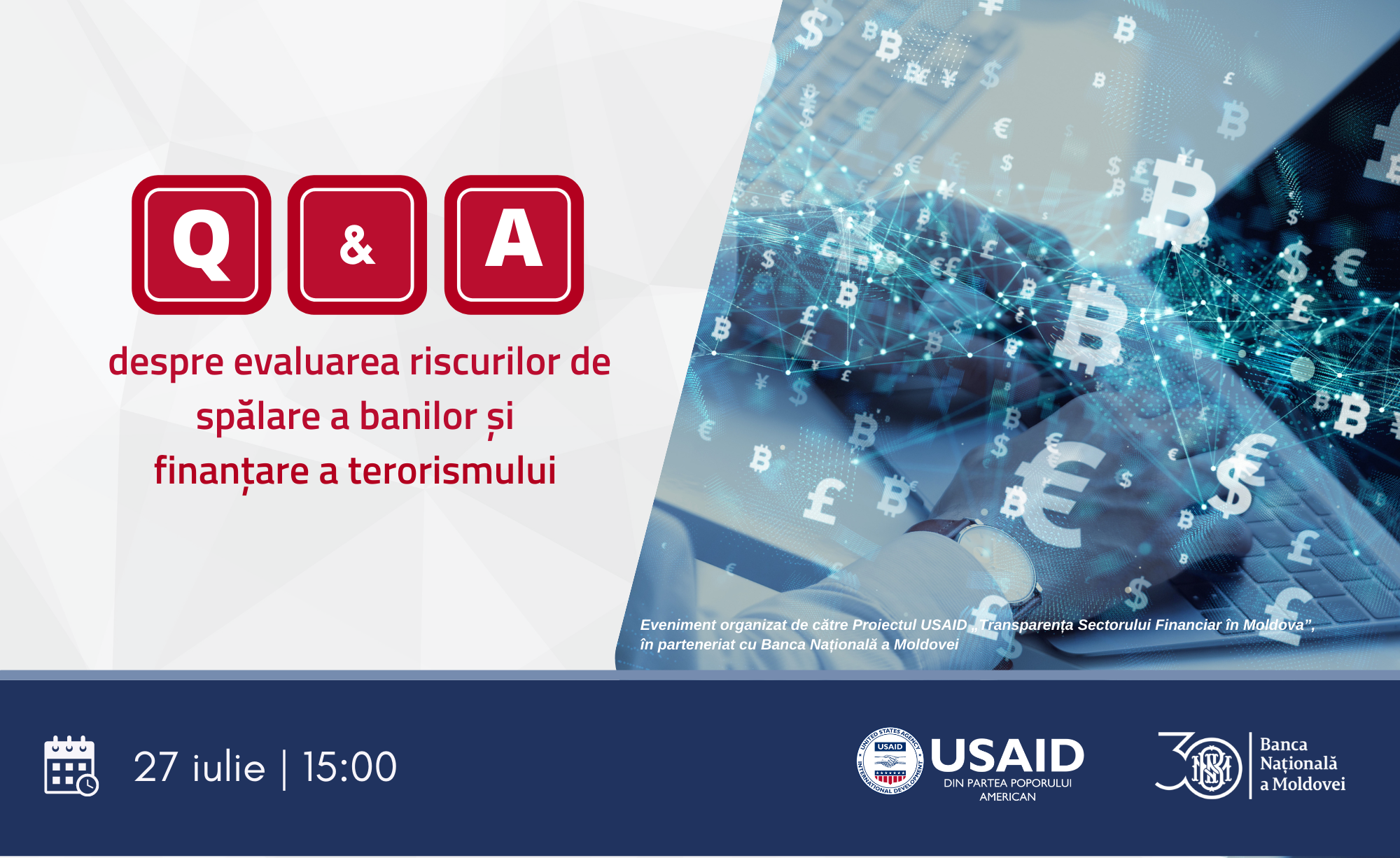 Evaluarea riscurilor de spălare a banilor și finanțare a terorismului. Q&A cu experți internaționali