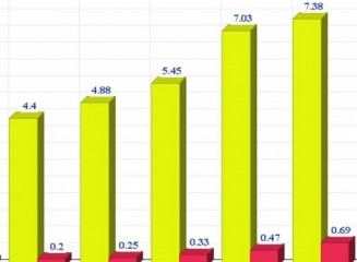 Valoarea operațiunilor cu cardurile emise în Moldova a crescut cu 7,6% pe teritoriul țării și cu 28,7% în străinătate
