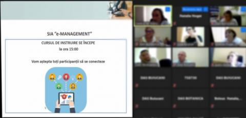65 de funcționari publici din cadrul Primăriei Chișinău, instruiți în domeniul managementului documentelor