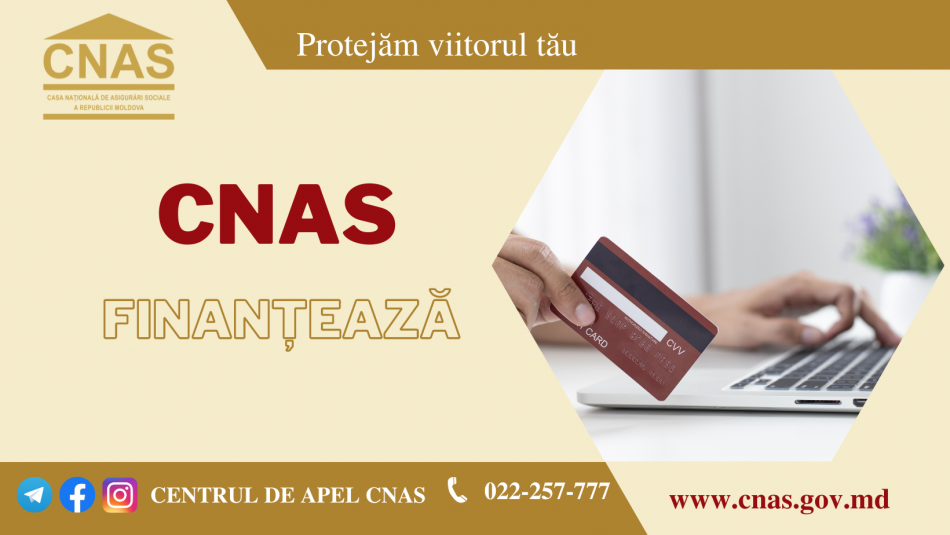 CNAS finanţează indemnizațiile pentru incapacitatea temporară de muncă și indemnizațiile adresate familiilor cu copii