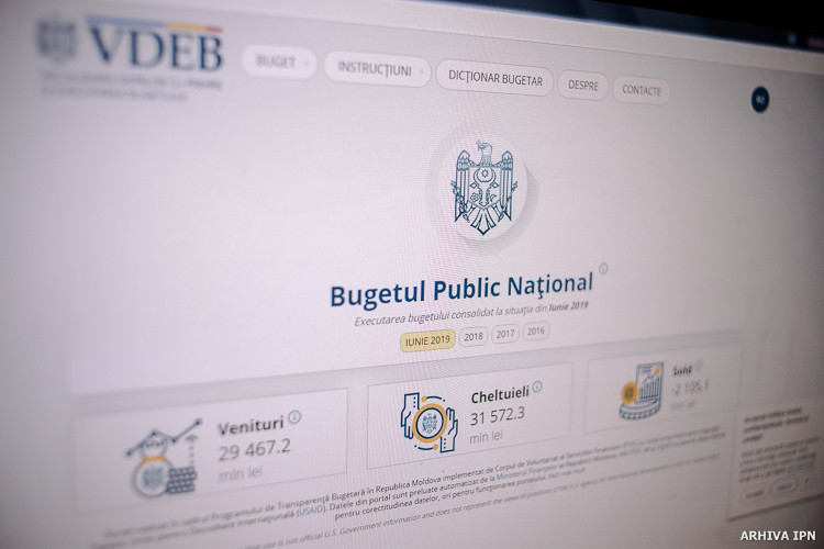 Informații cheie despre bugetul de stat vor putea fi accesate online